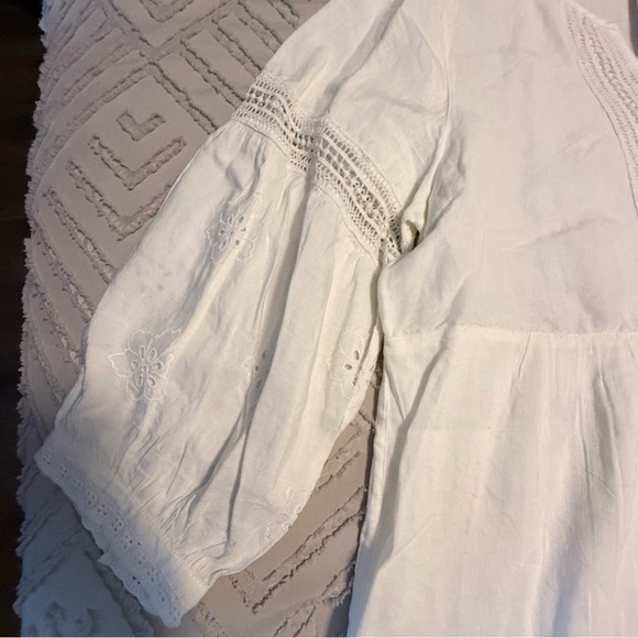 Tommy Bahama White Floral Swim Cover-up | XL - Picture 3 of 6